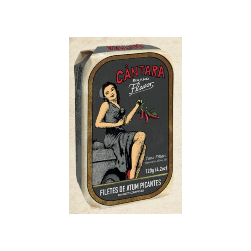 Tuna Fillets in Olive Oil with Pickles