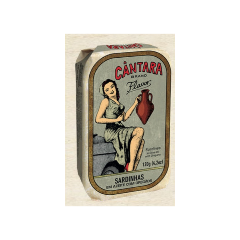 Sardines in Olive Oil with Oregano